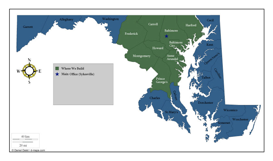 where we build map